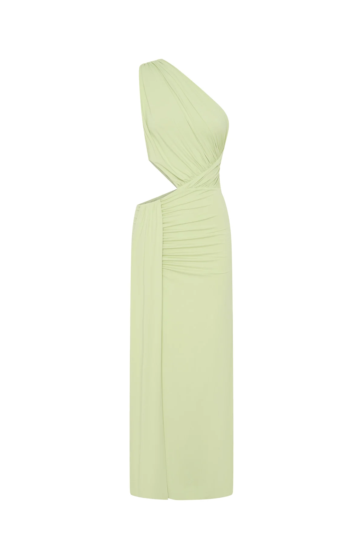 Selene Veil Maxi Dress Pistachio - Image 6