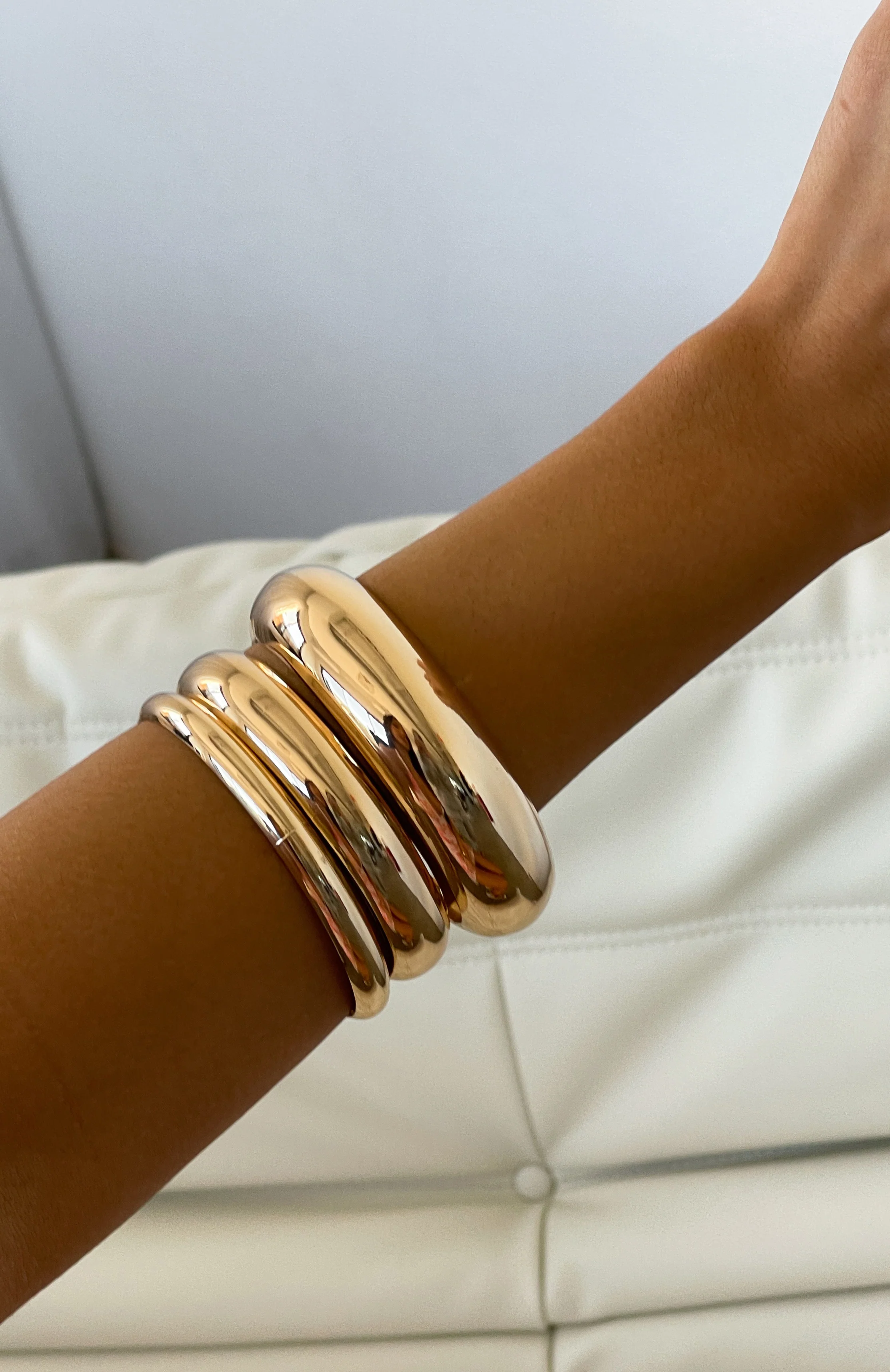 Serenity 3Pk Bracelet Set Gold - Image 3