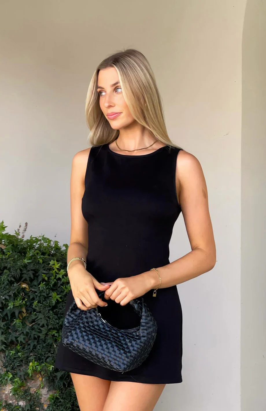 She's A Go Getter Mini Dress Black - Image 9