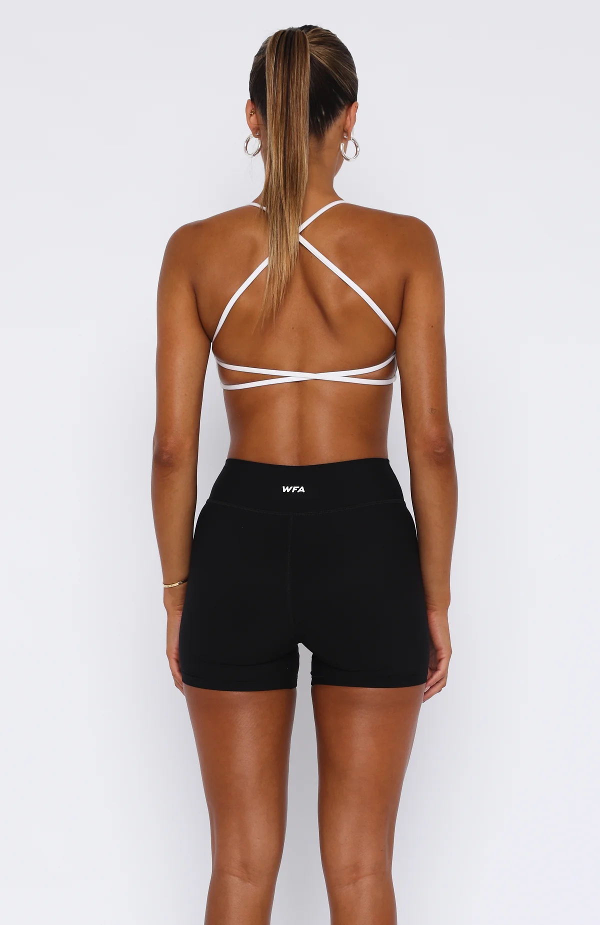 She's Healthy Sports Crop White - Image 4
