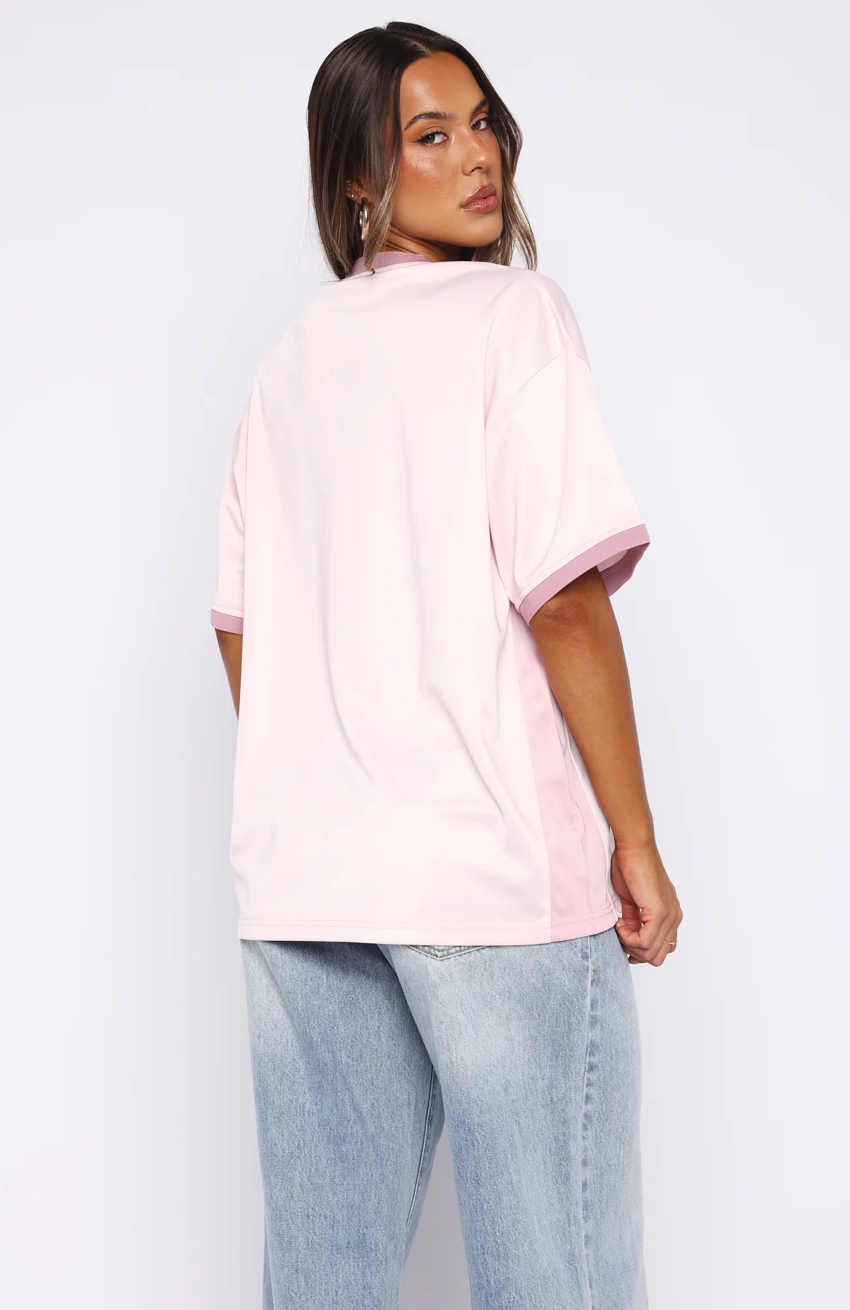 She's Out Of My League Oversized Jersey Pink - Image 4