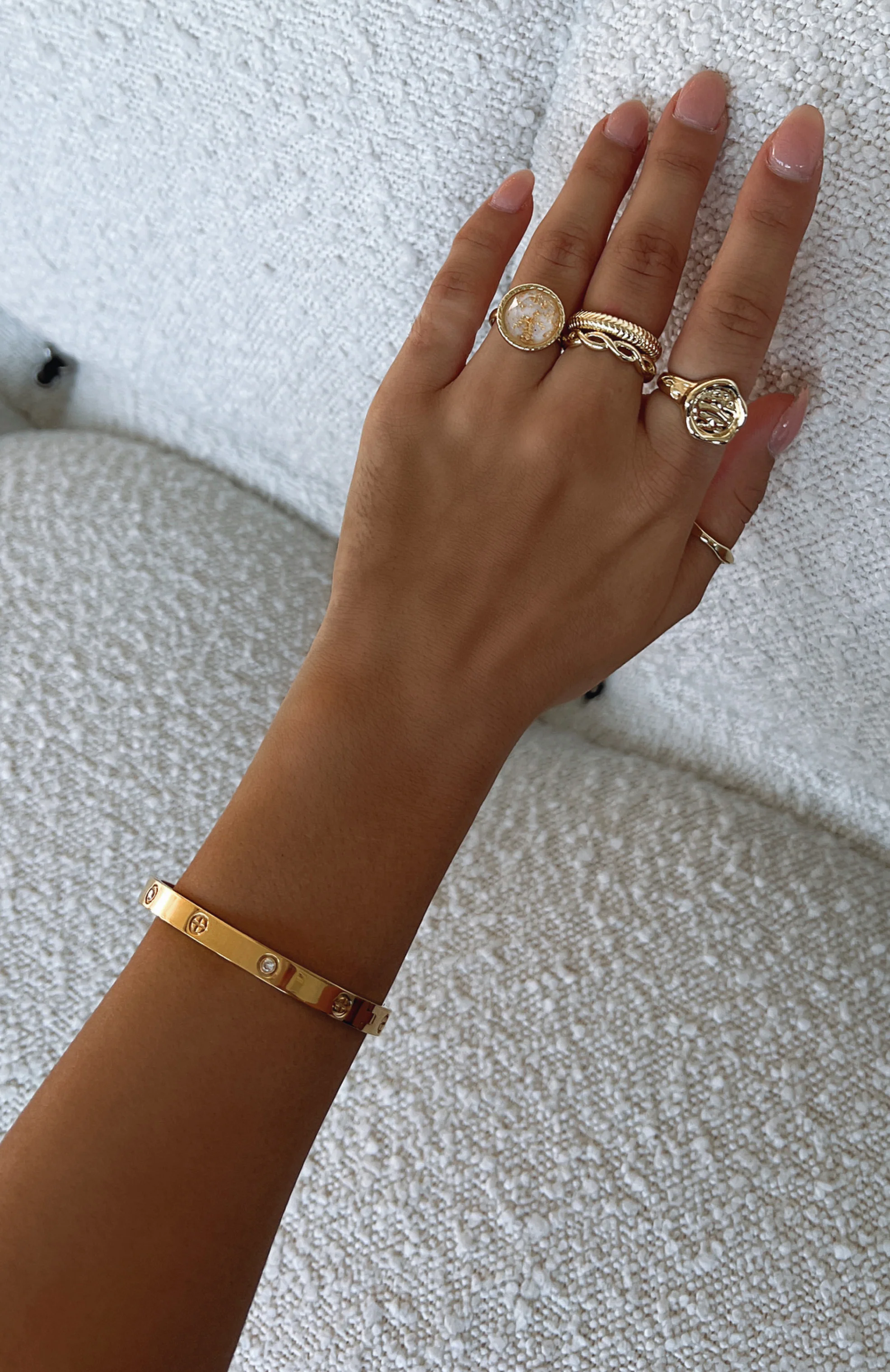 Sia Bracelet Gold - Image 3