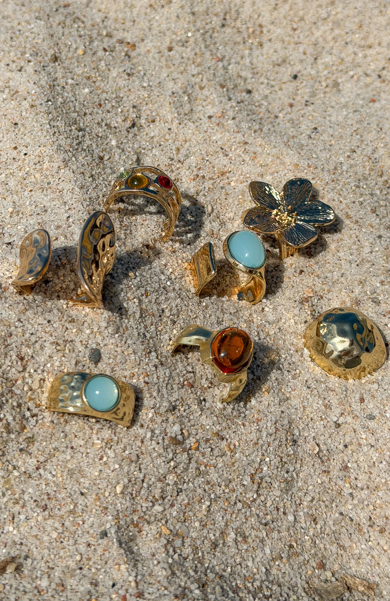 Signe Ring Set Gold - Image 2