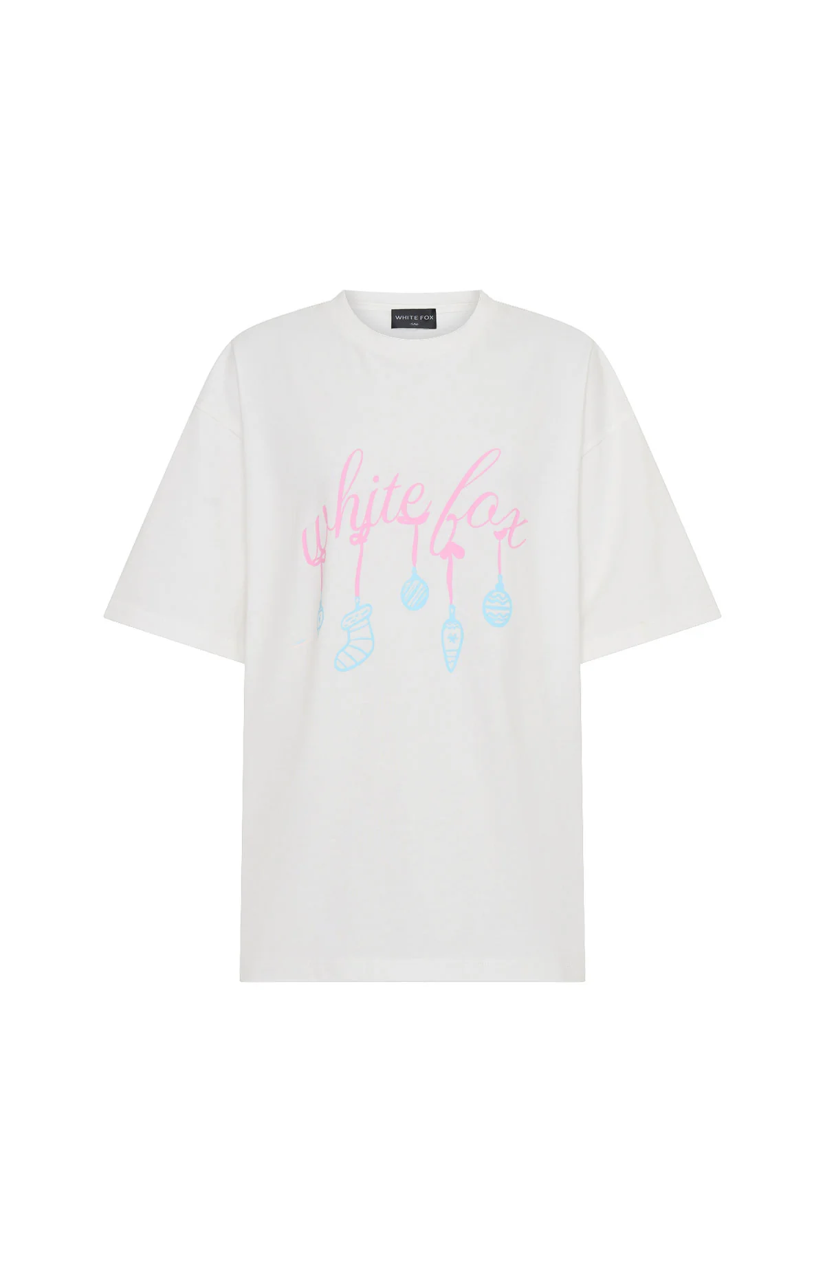 Silly Season Pyjama Oversized Tee White - Image 7
