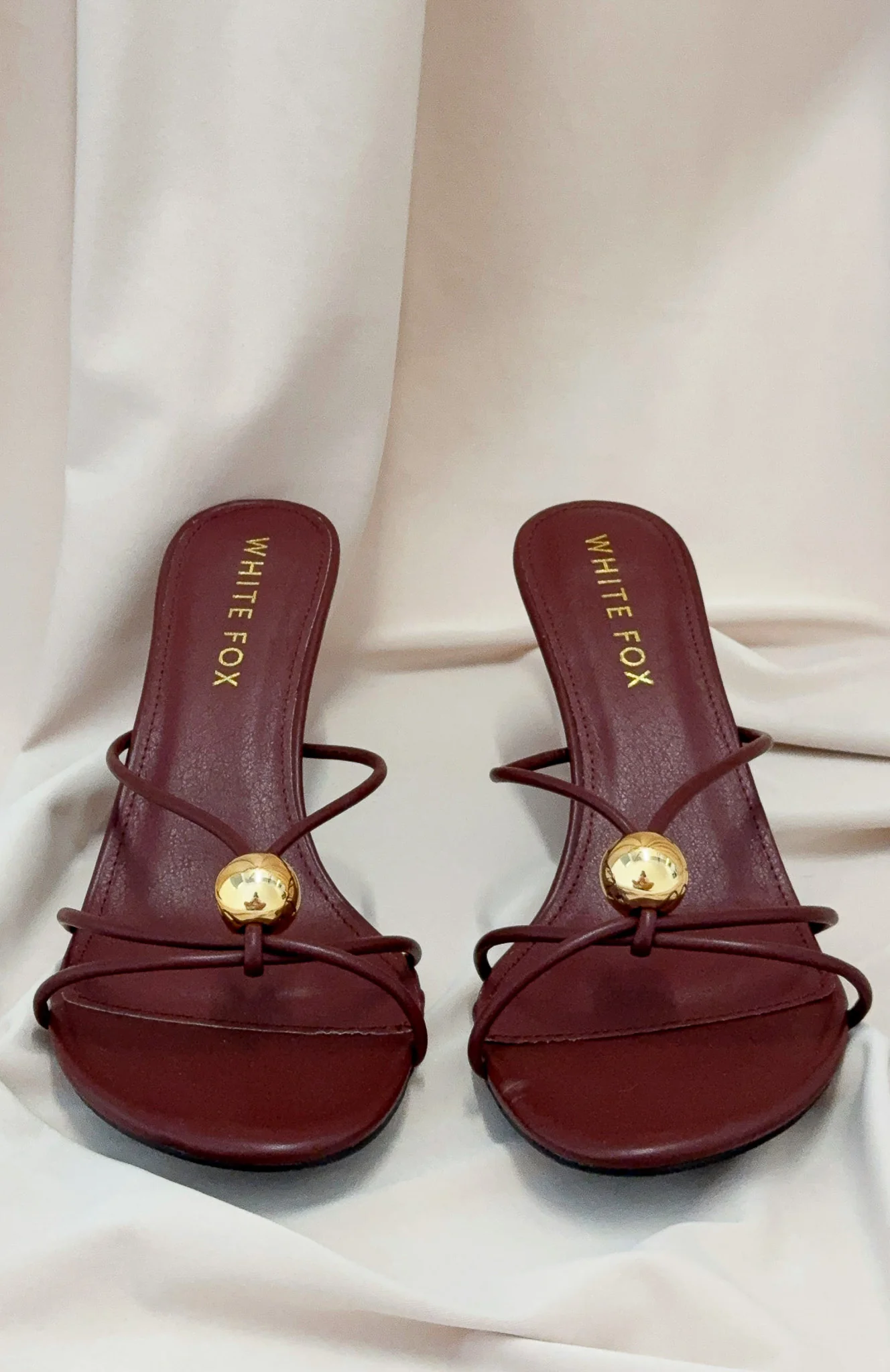 Sinclair Heels Burgundy - Image 5