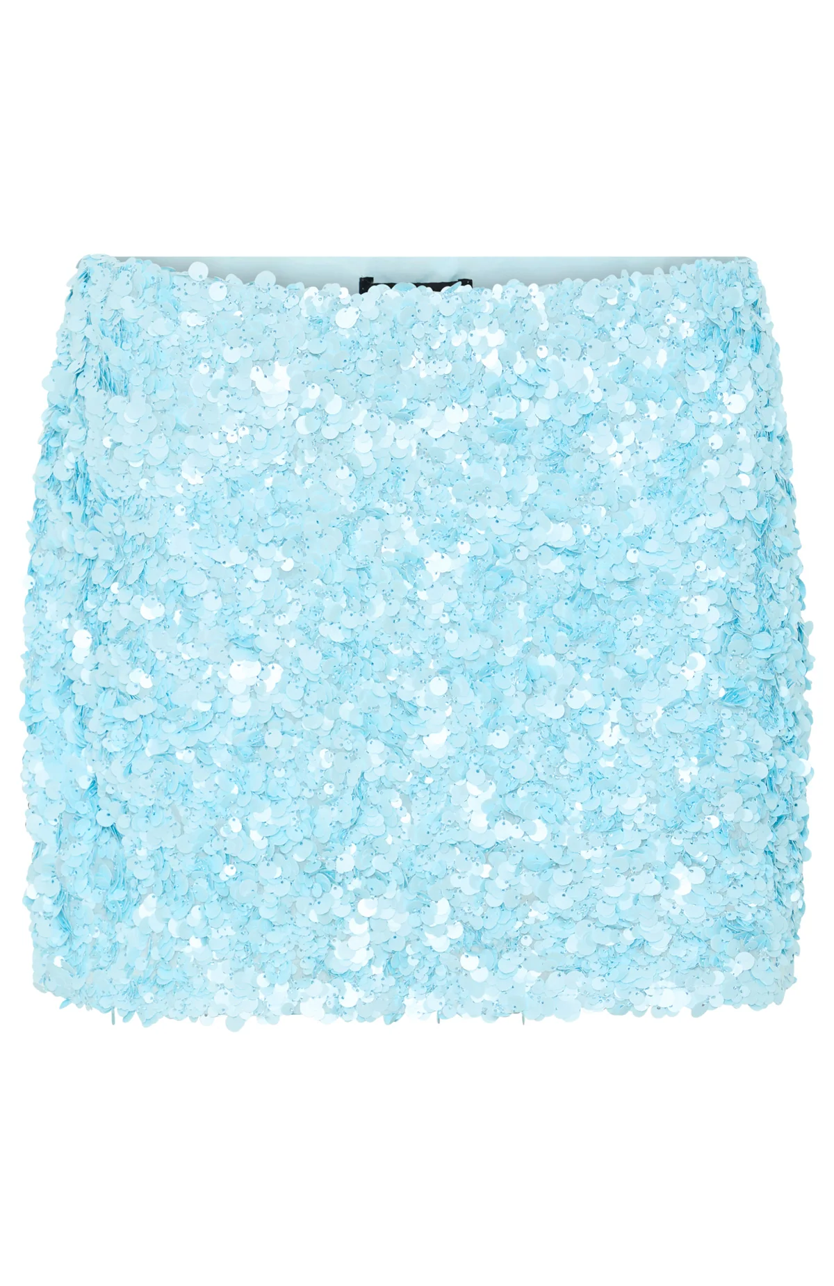 Soft Power Sequin Mini Skirt Baby Blue - Image 7