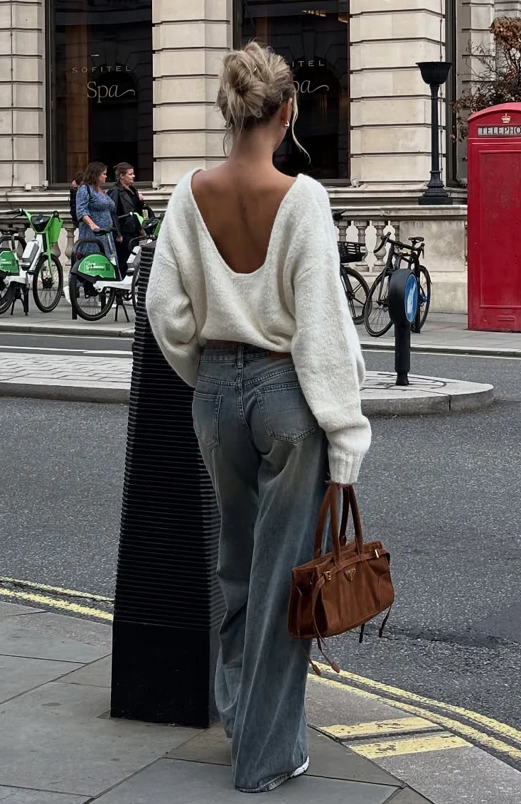 Softer Love Knit Sweater Off White - Image 7