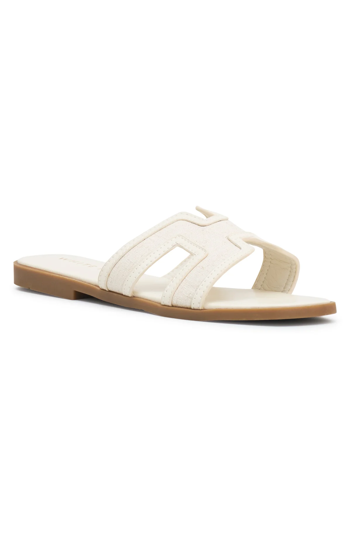 Sophia Canvas Sandals Cream/Natural - Image 5