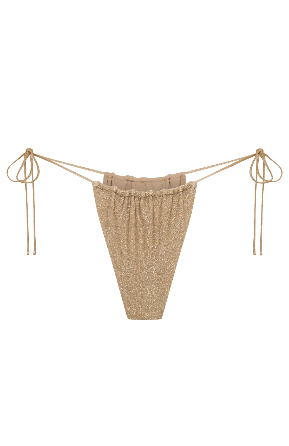 Sorano Bikini Bottoms Gold Shimmer - Image 7