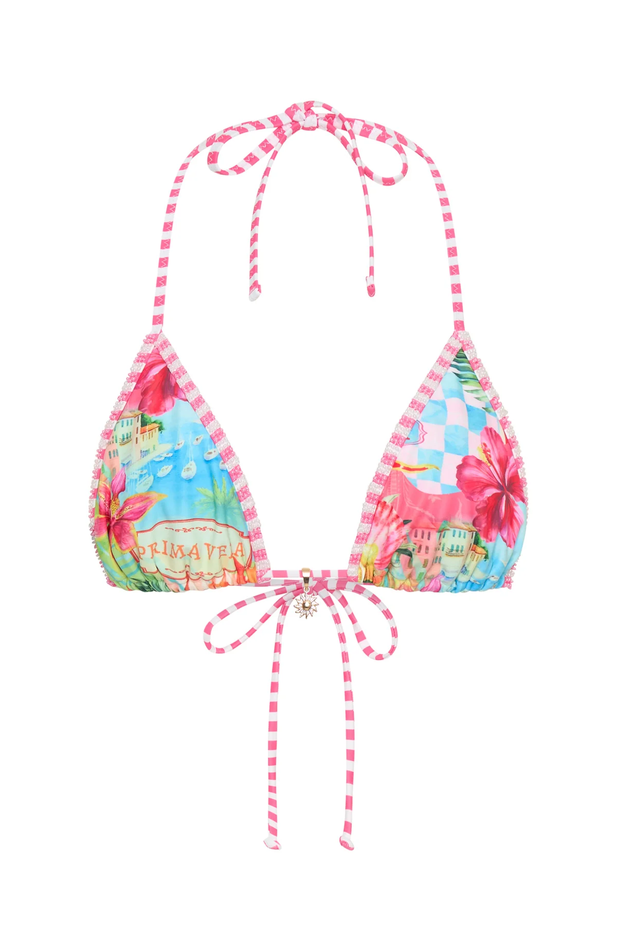 Sorella Beaded Bikini Top Island Time - Image 6