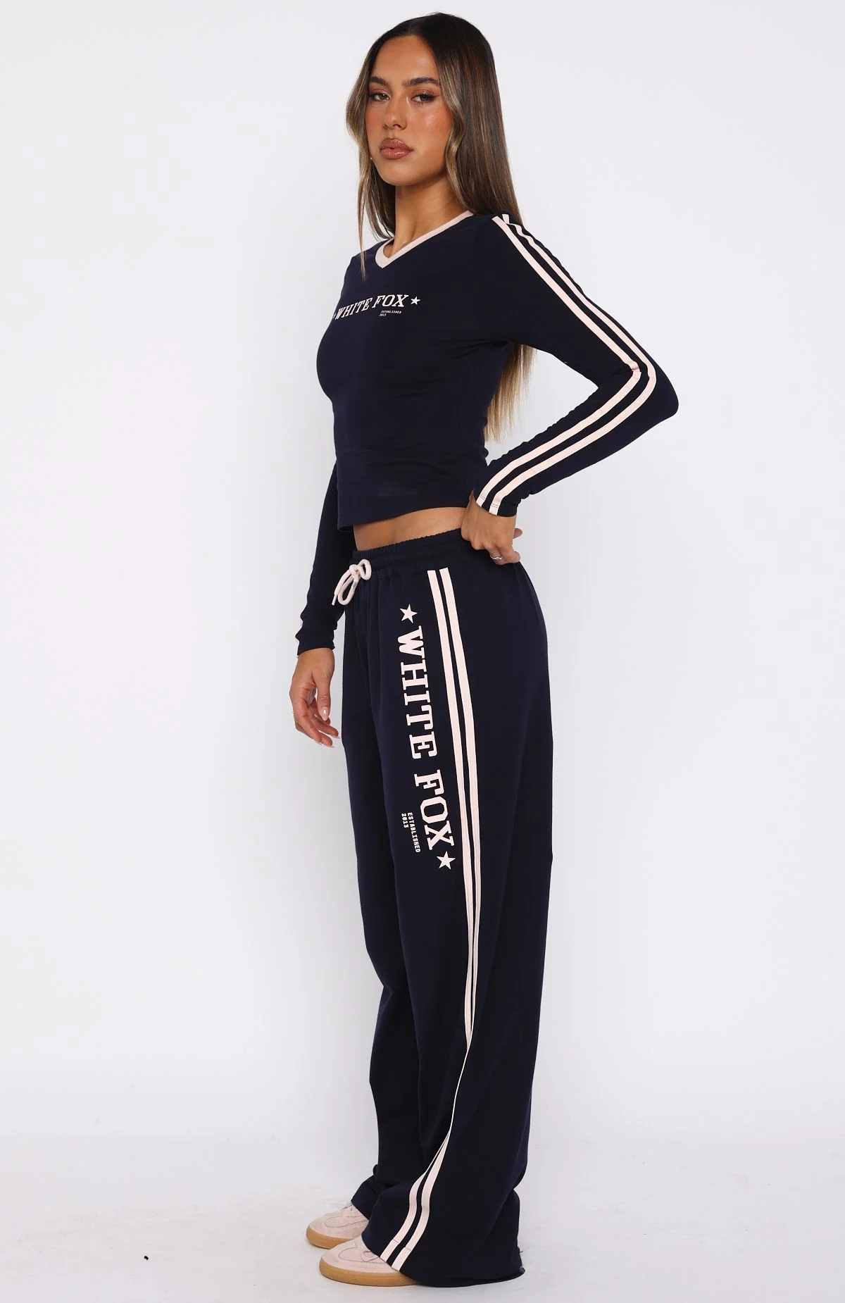Star Of The Night Track Pants Navy - Image 3