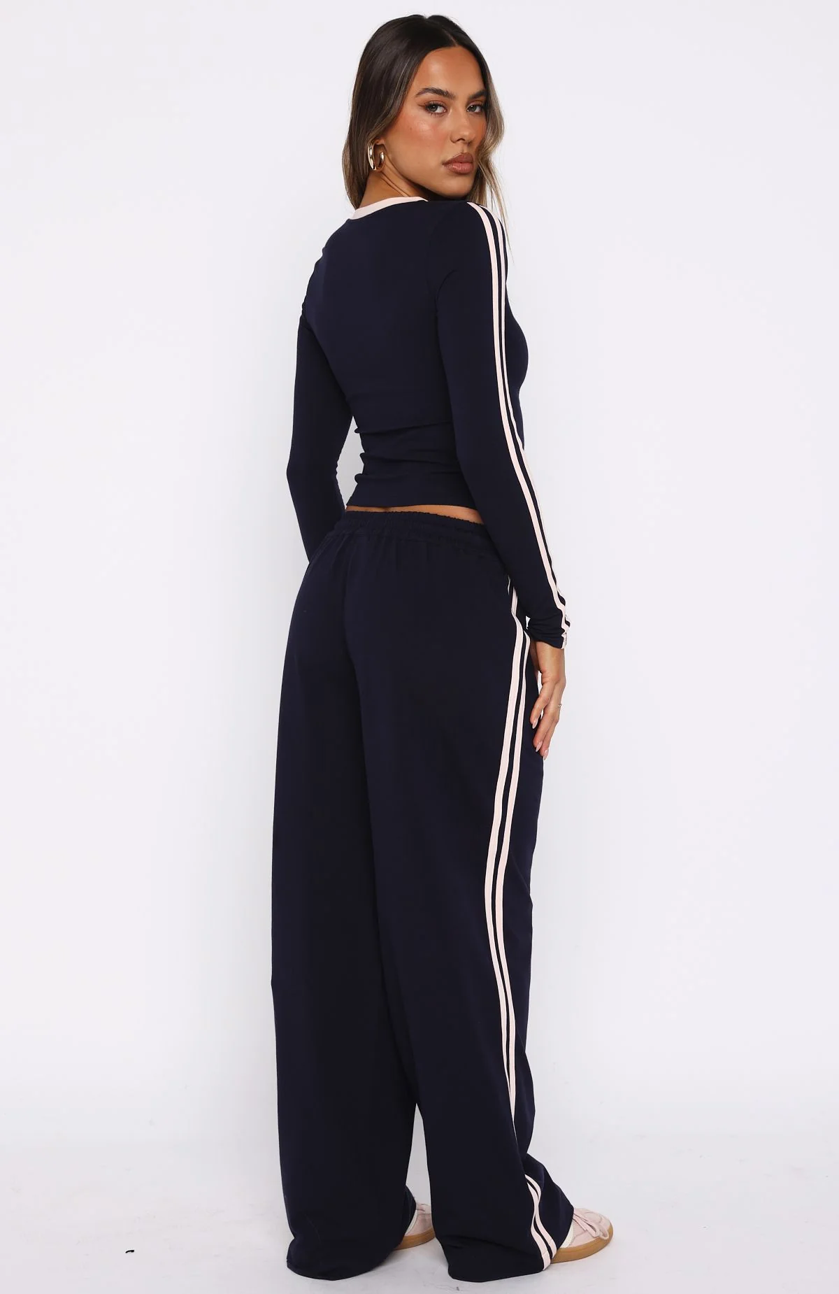 Star Of The Night Track Pants Navy - Image 4