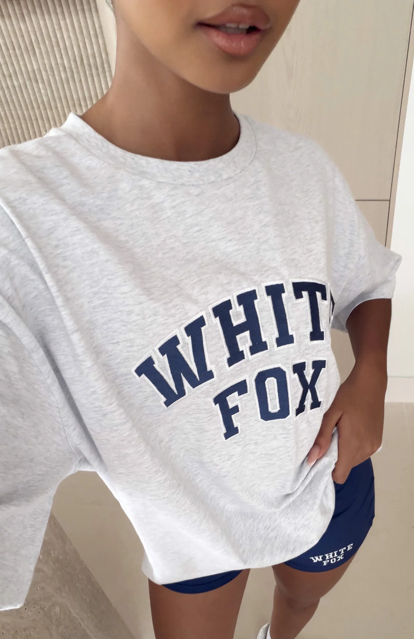 Starting Fresh Oversized Tee Grey Marle - Image 6
