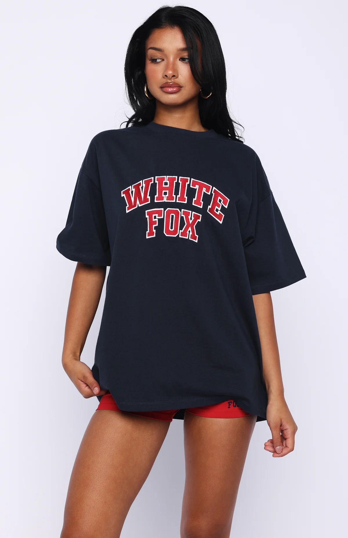 Starting Fresh Oversized Tee Navy - Image 2