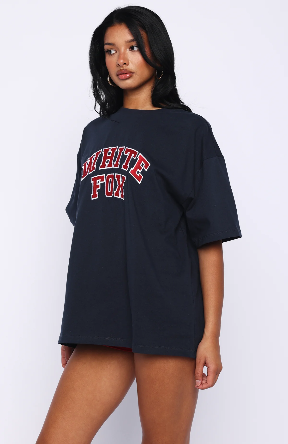 Starting Fresh Oversized Tee Navy - Image 3