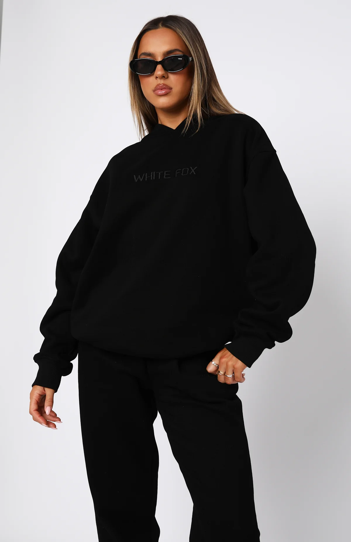 Stay Lifted Oversized Hoodie Black - Image 2