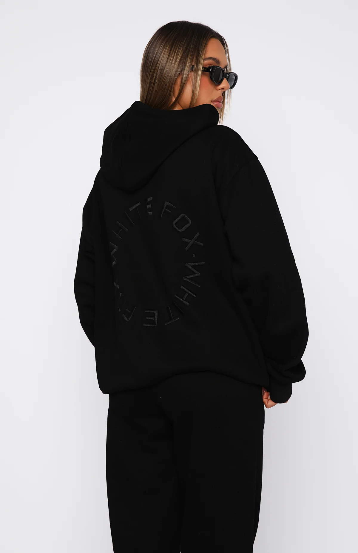 Stay Lifted Oversized Hoodie Black - Image 4