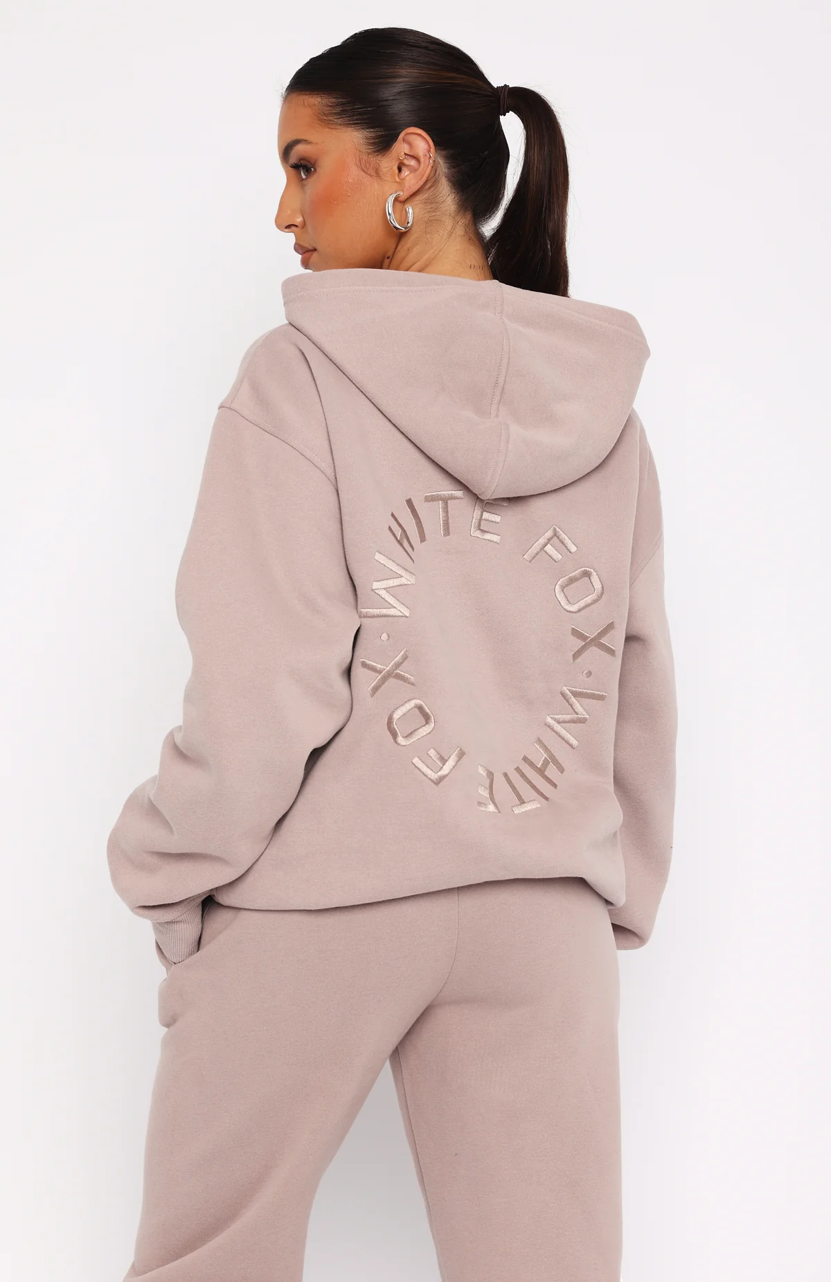 Stay Lifted Oversized Hoodie Cinnamon - Image 4