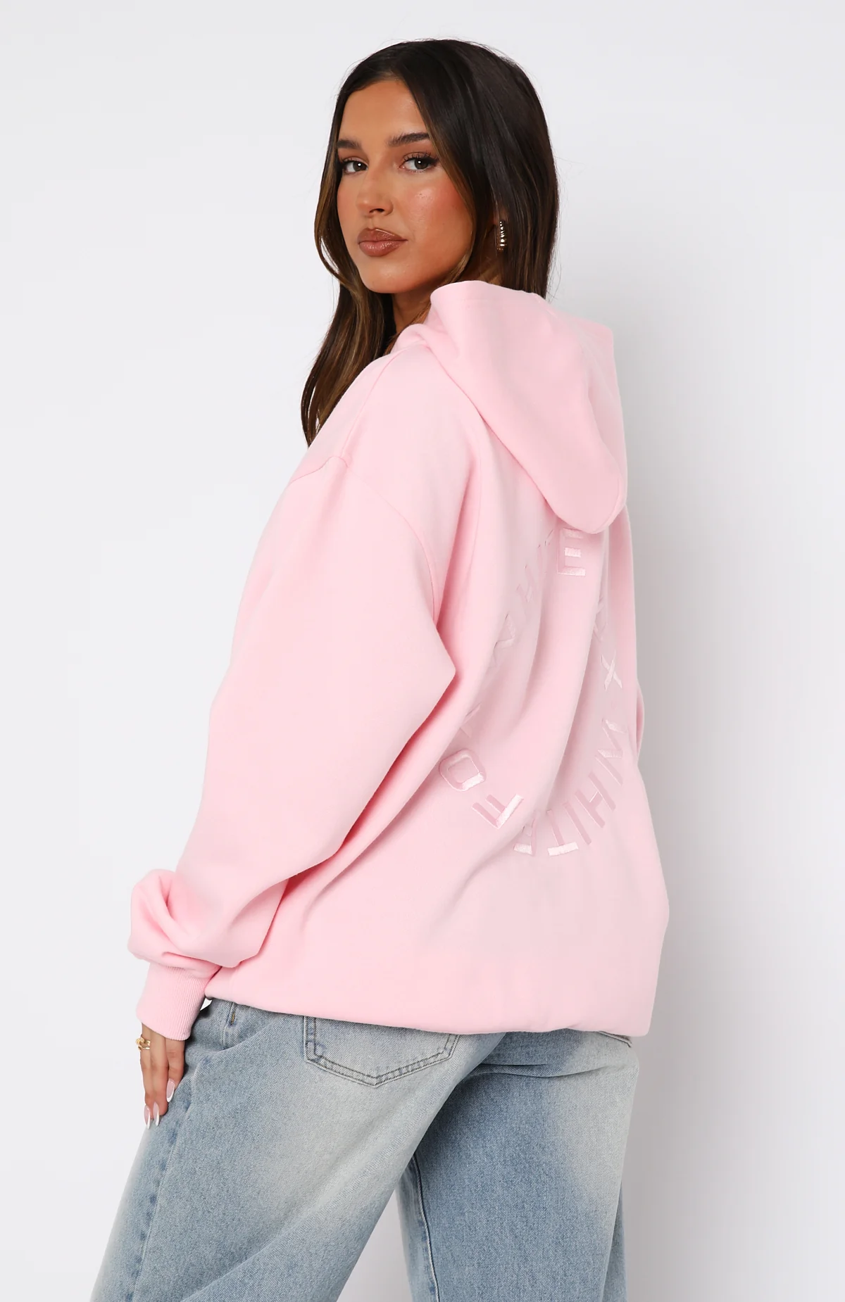 Stay Lifted Oversized Hoodie Posy - Image 4