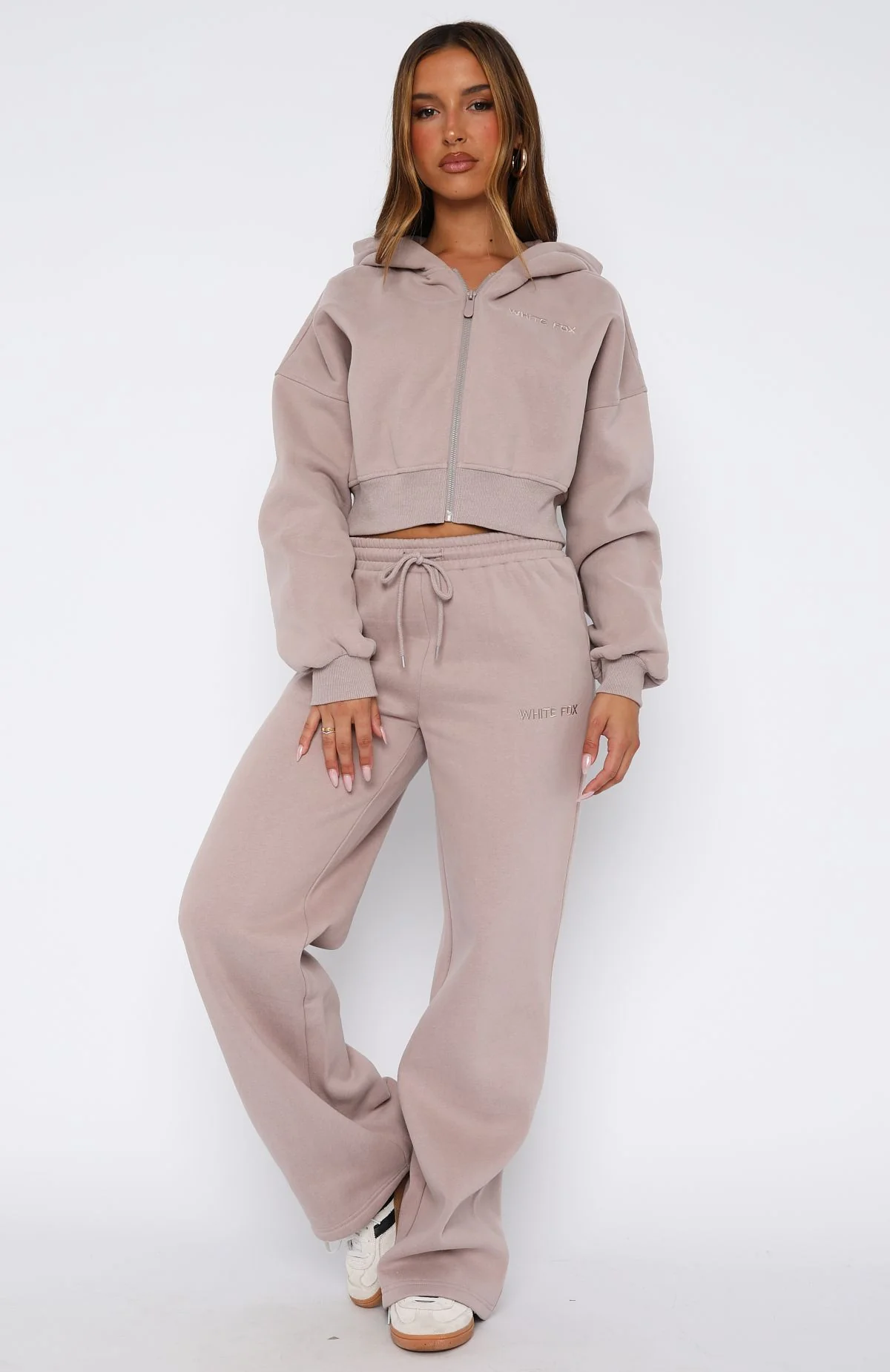 Stay Lifted Wide Leg Sweatpants Cinnamon - Image 2