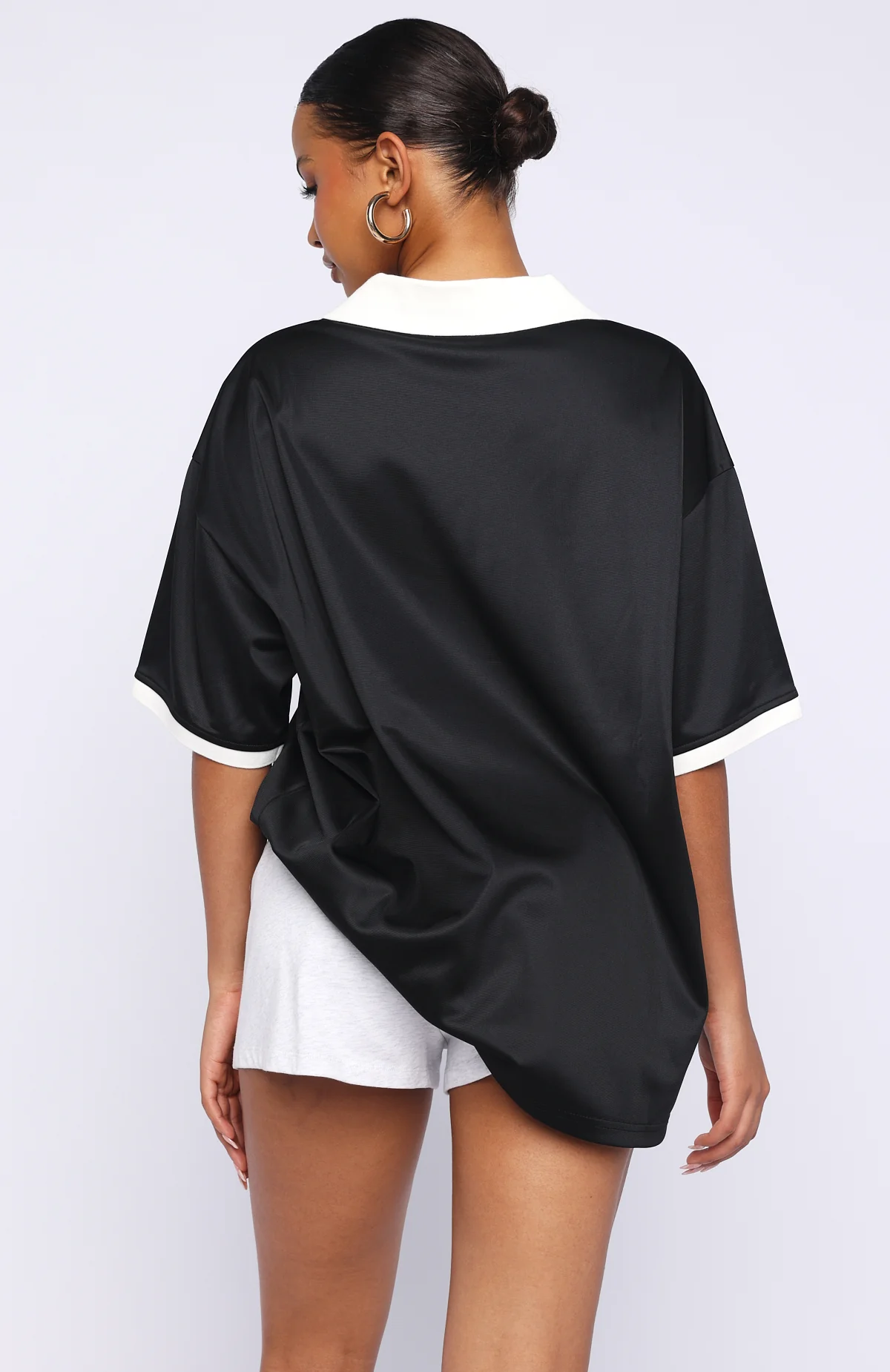 Stolen Glances Oversized Jersey Black - Image 4