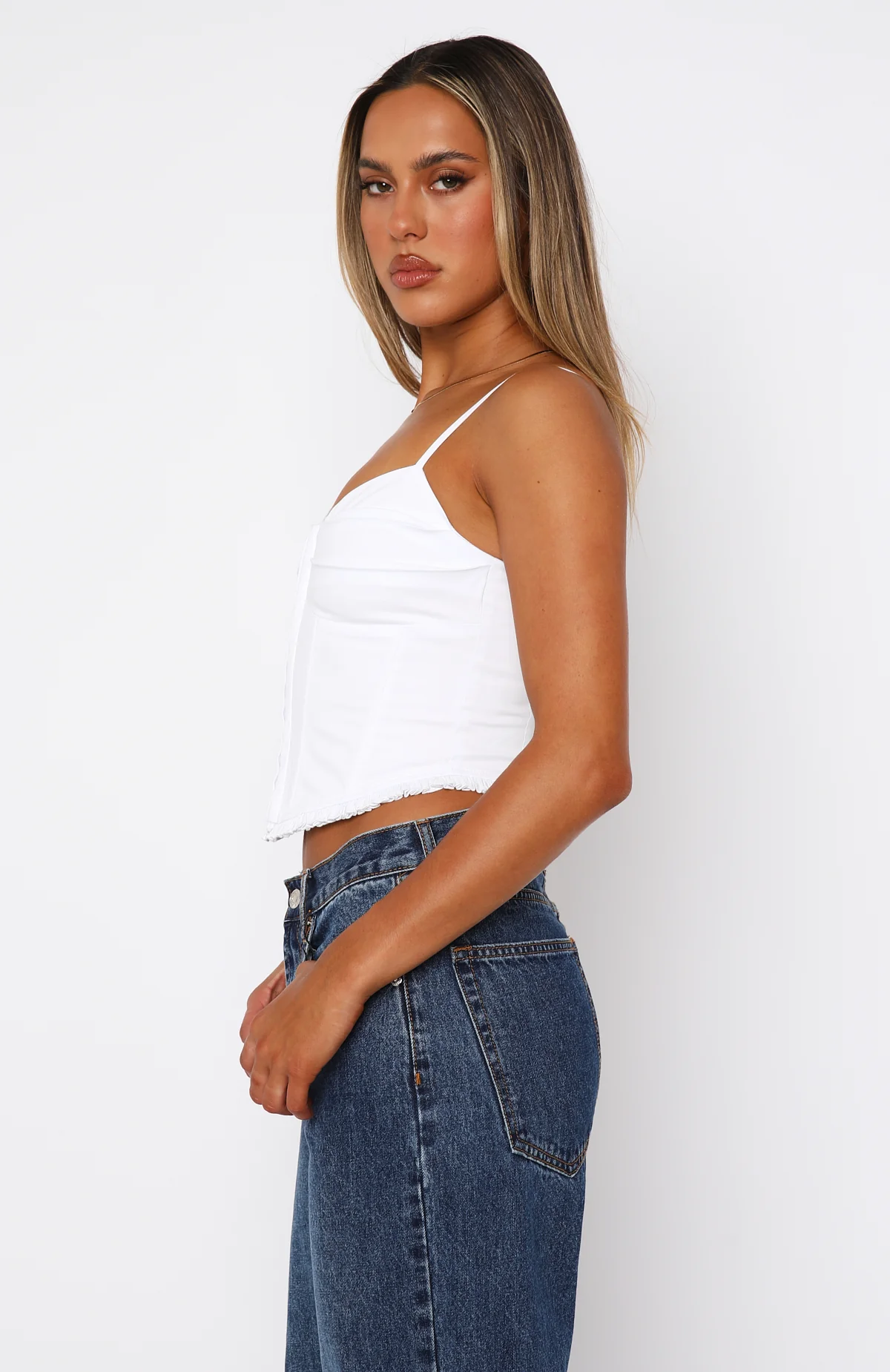 Striking Out Bustier White - Image 3