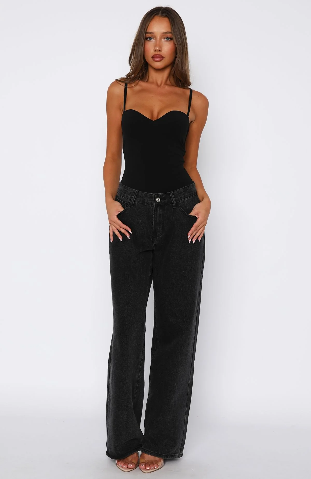 Stuck To You Bodysuit Black - Image 5
