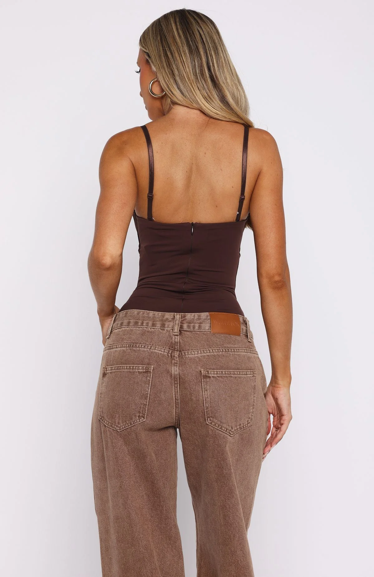 Stuck To You Bodysuit Chocolate - Image 6
