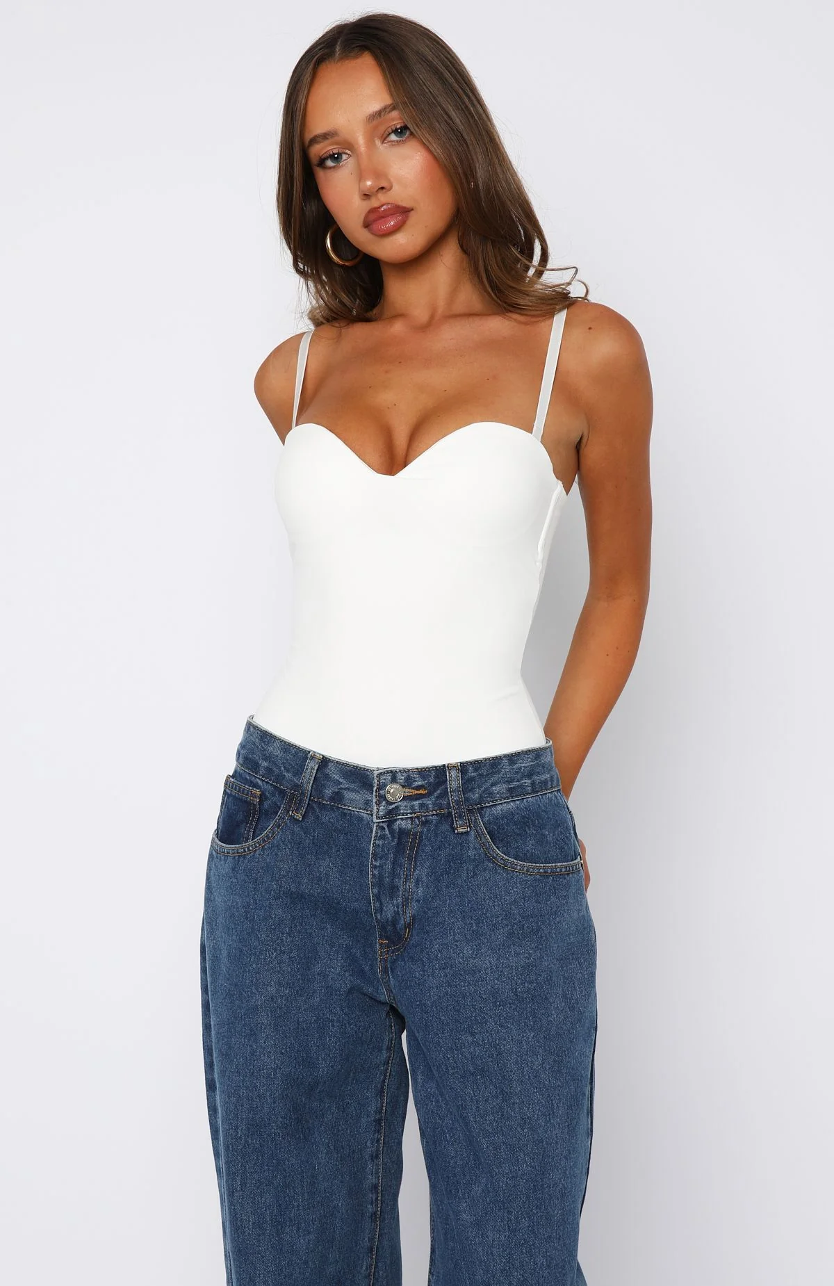 Stuck To You Bodysuit Off White - Image 3