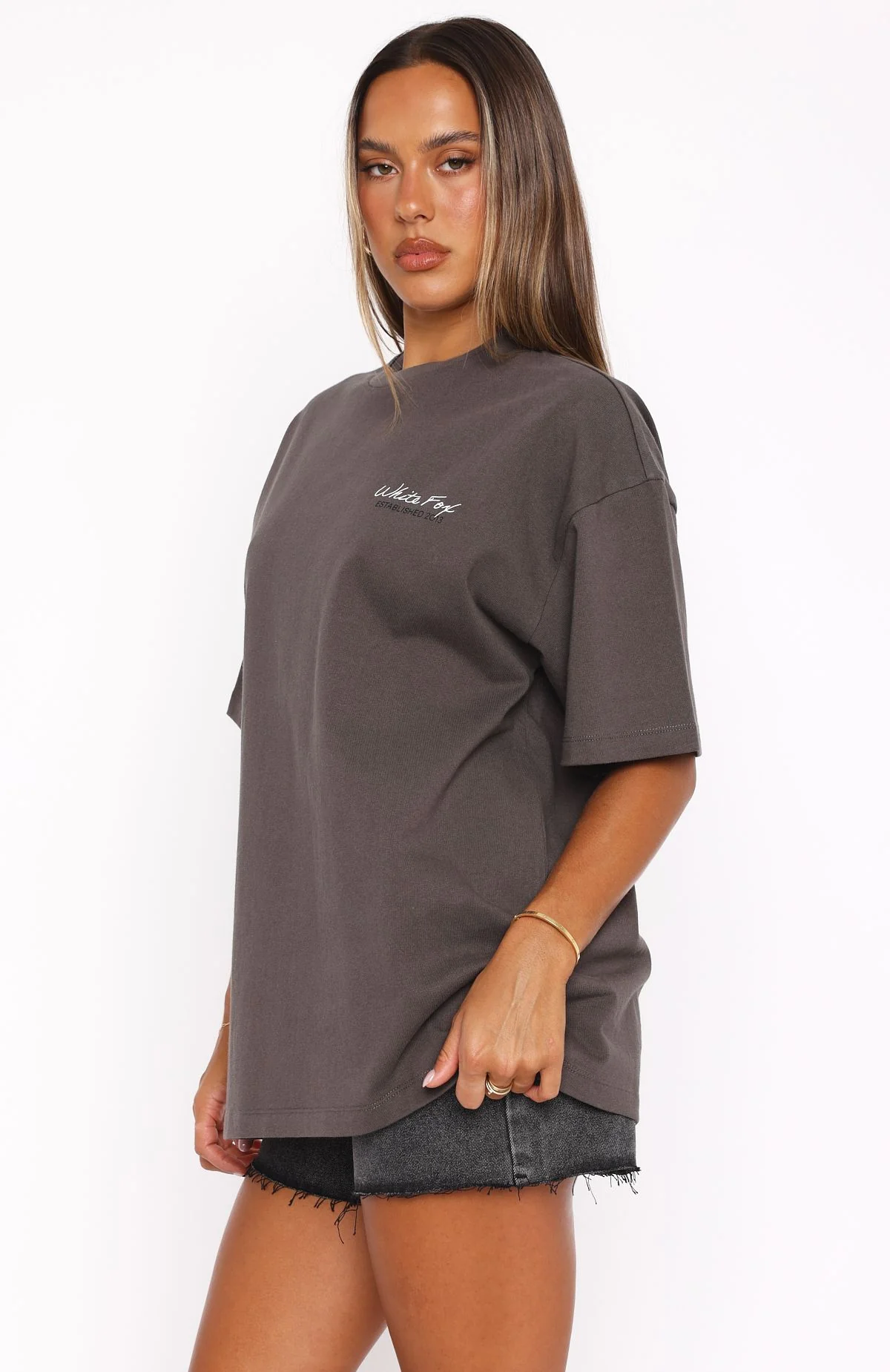 Studio Essentials Oversized Tee Volcanic - Image 3
