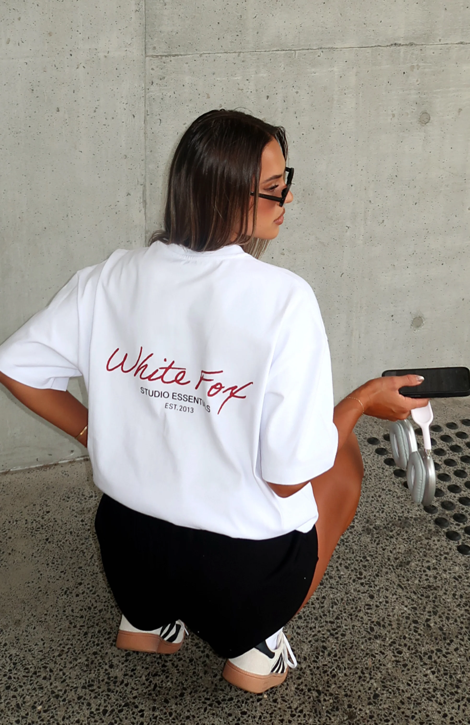 Studio Essentials Oversized Tee White - Image 6