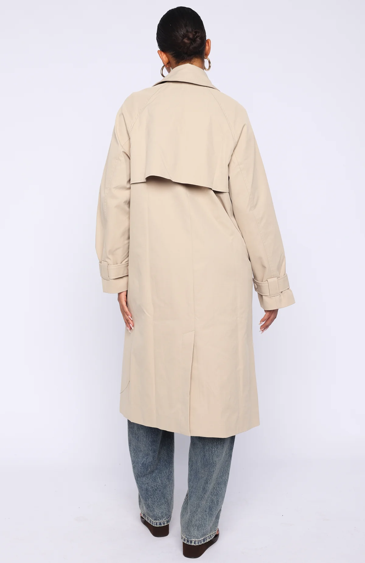 Style Me Trench Coat Beige - Image 4