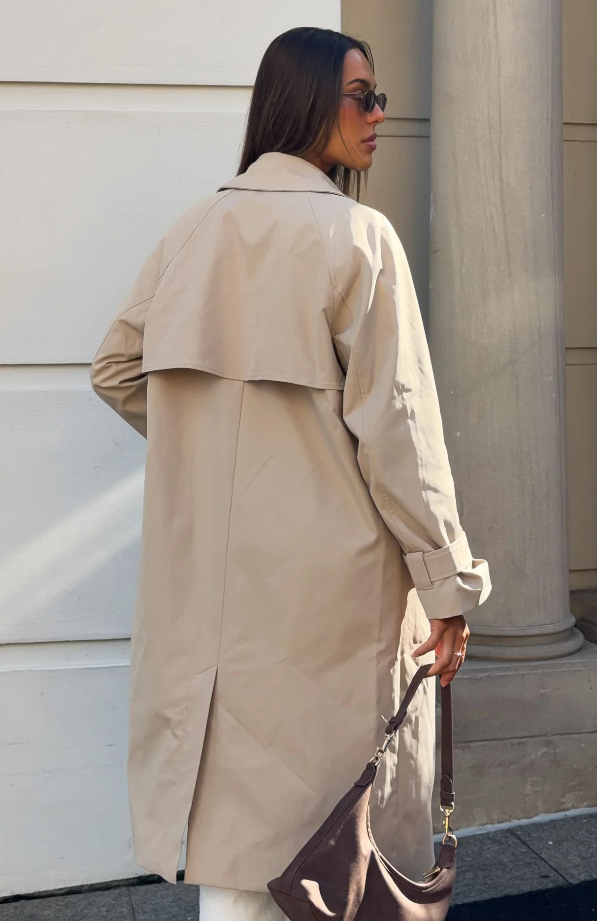 Style Me Trench Coat Beige - Image 5