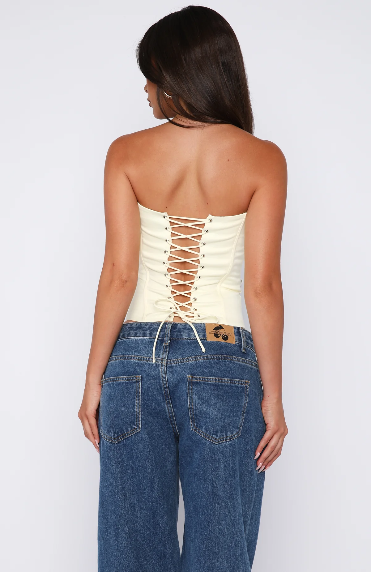 Summer Love Strapless Bustier Lemon - Image 4