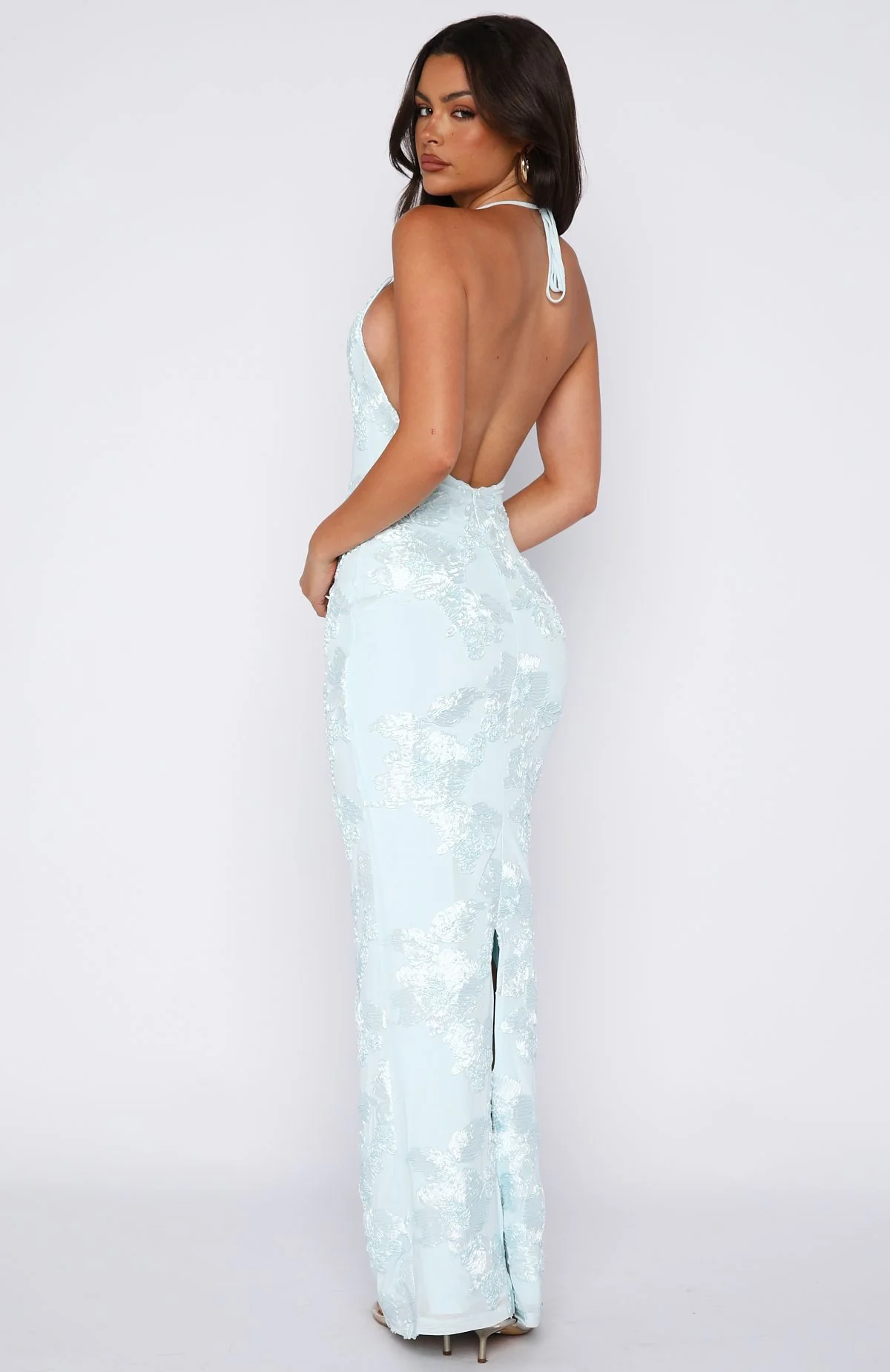 Summer Ready Maxi Dress Baby Blue - Image 4