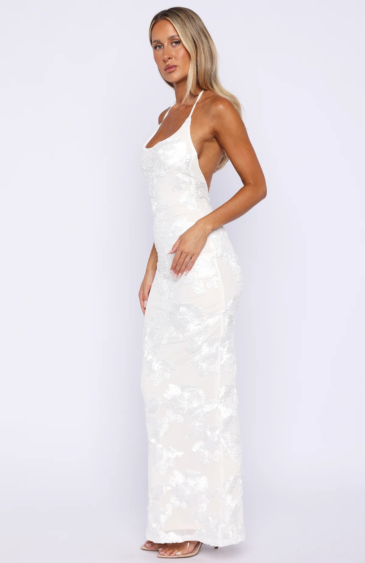 Summer Ready Maxi Dress Off White - Image 3
