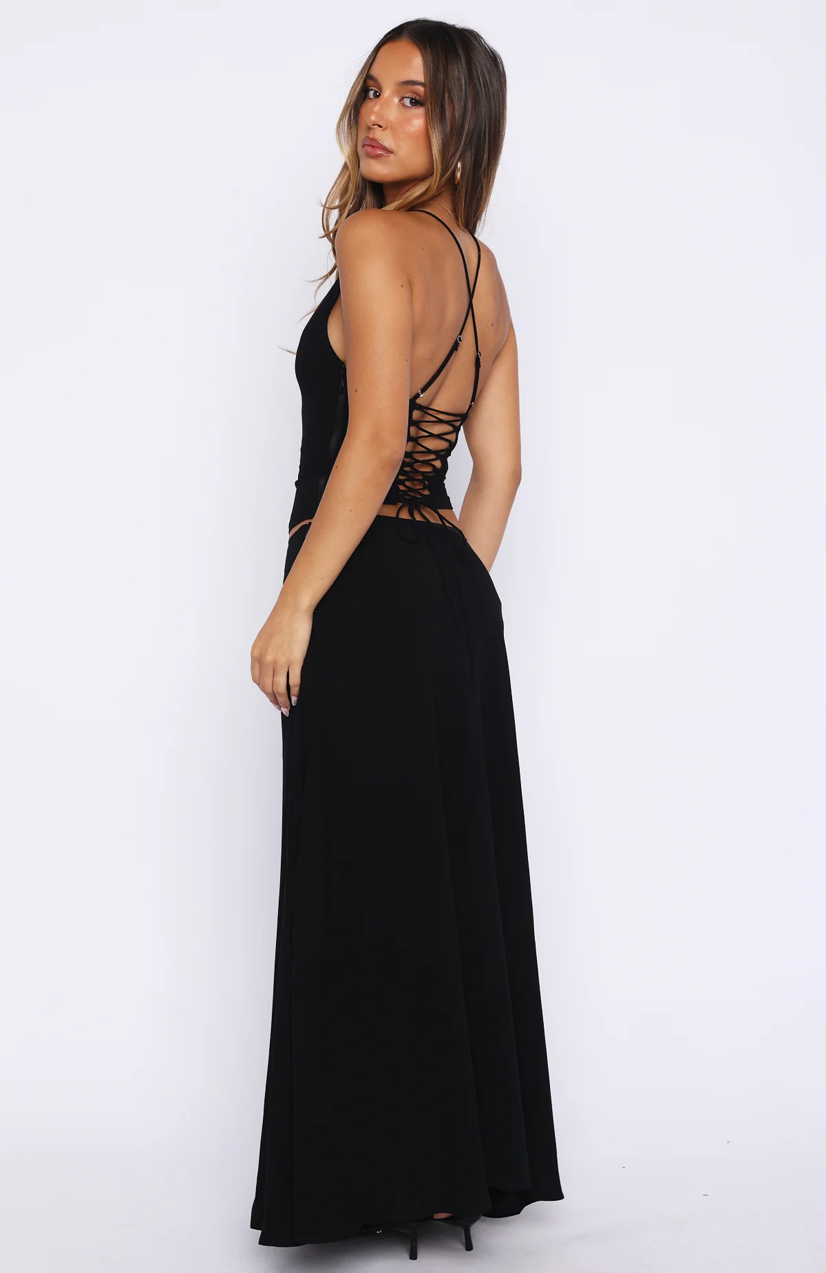 Sunbliss Maxi Skirt Black - Image 4