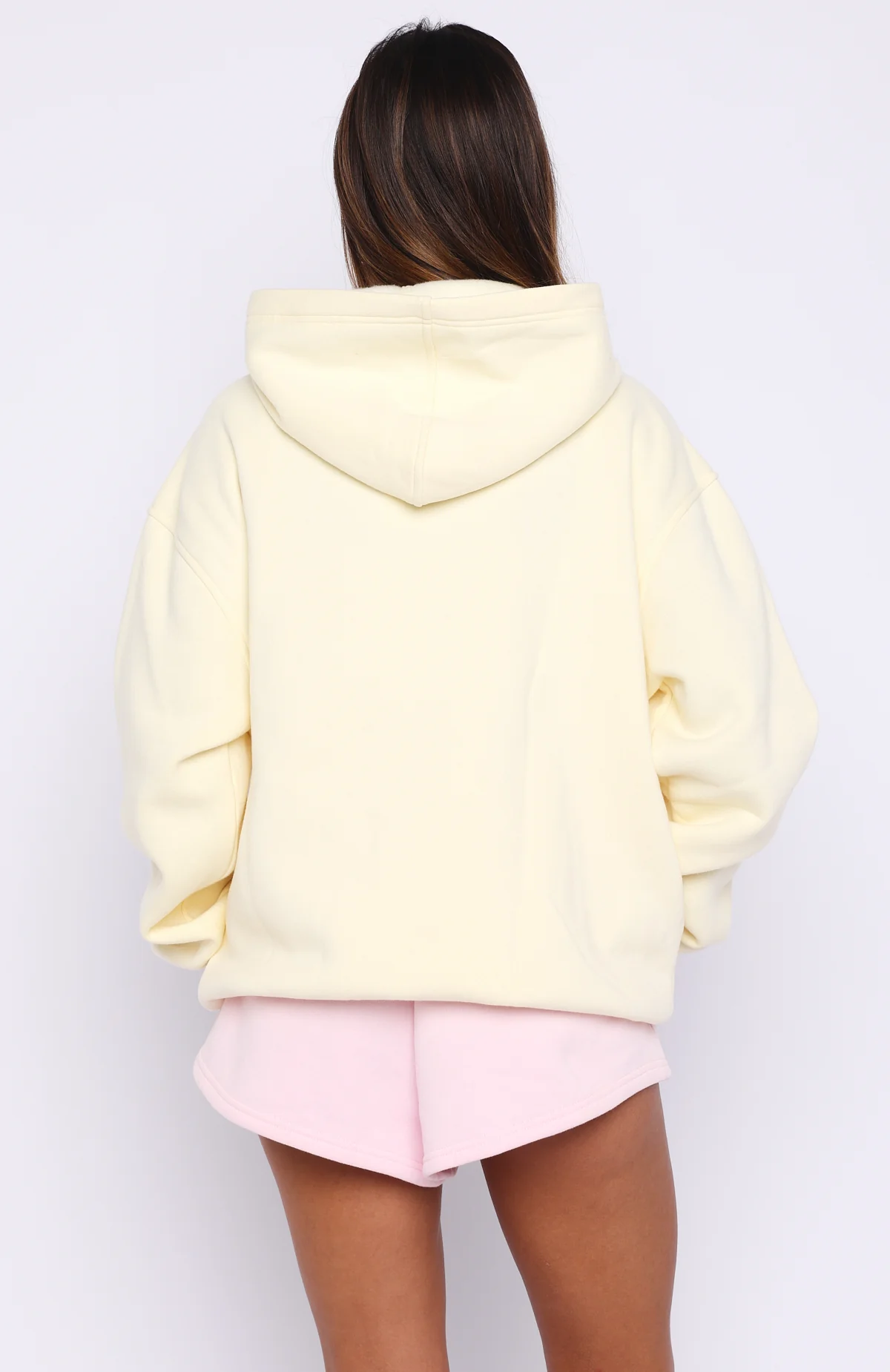 Sunkissed Bloom Oversized Hoodie Lemon - Image 4