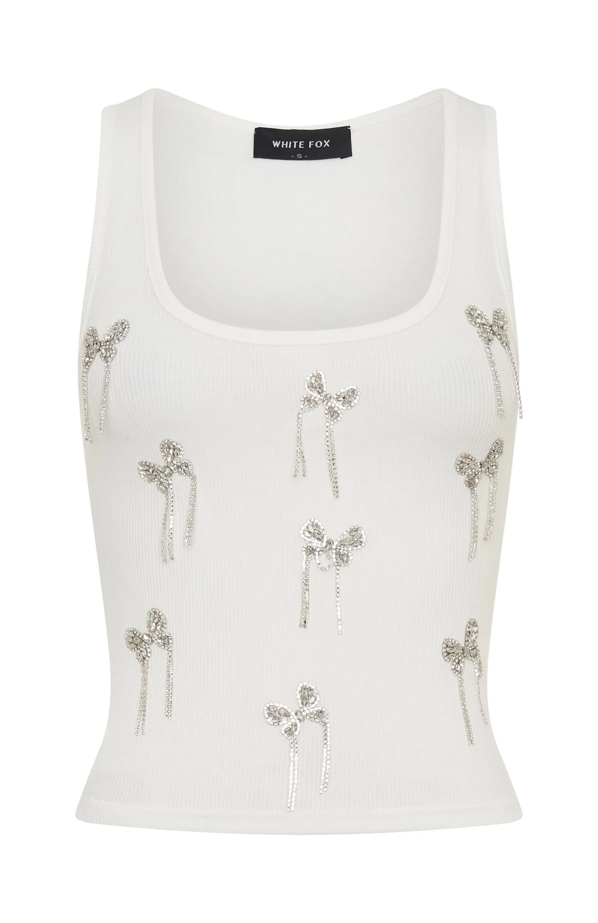 Sweet Angel Rib Tank White - Image 6