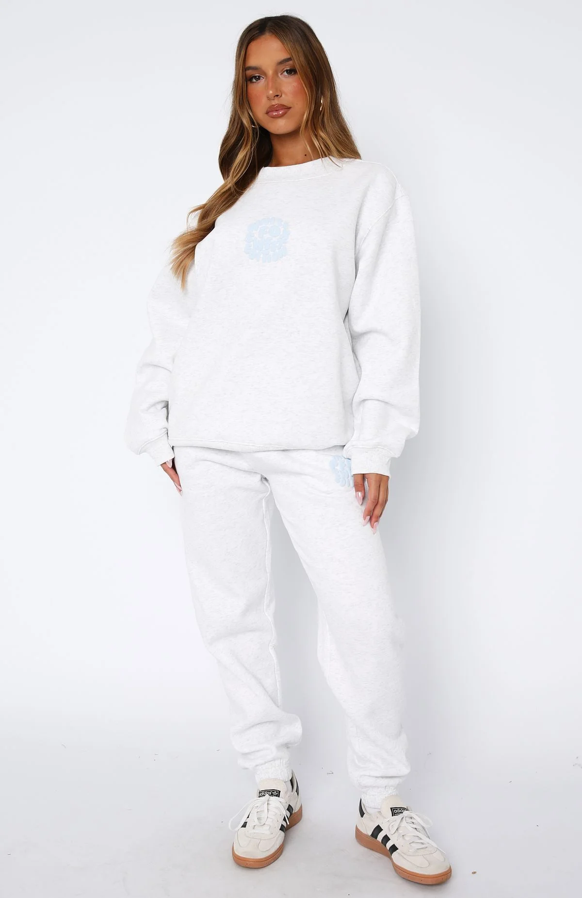Sweet Edition Sweatpants Grey Marle - Image 2