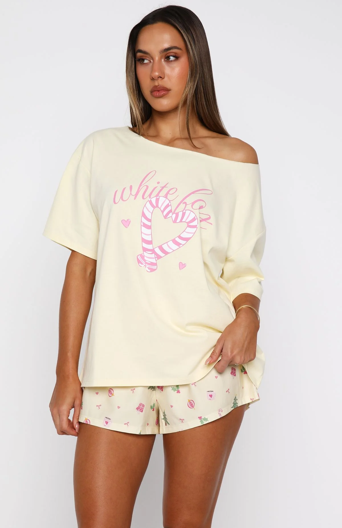 Sweetheart Pyjama Short Festive Flicker - Image 2