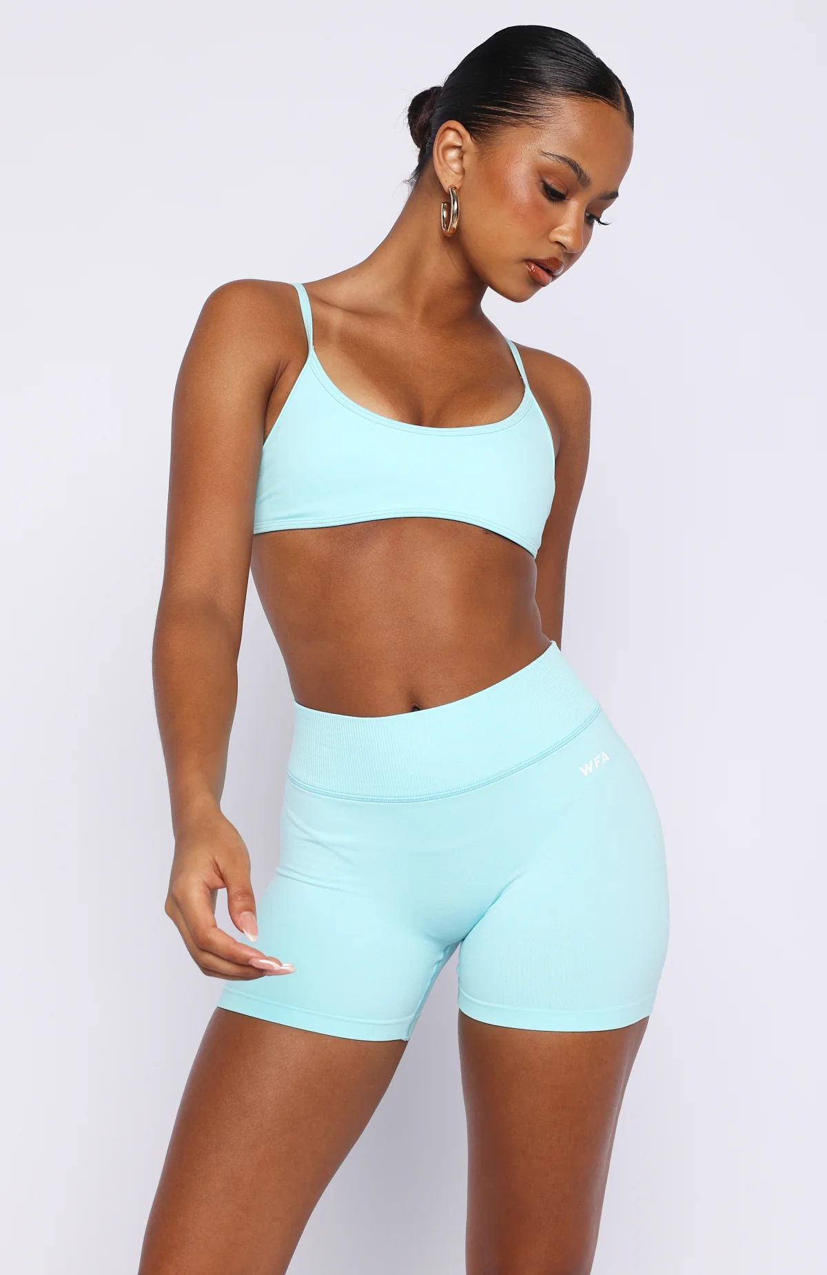 Swing Seamless Sports Bra Malibu Blue - Image 3