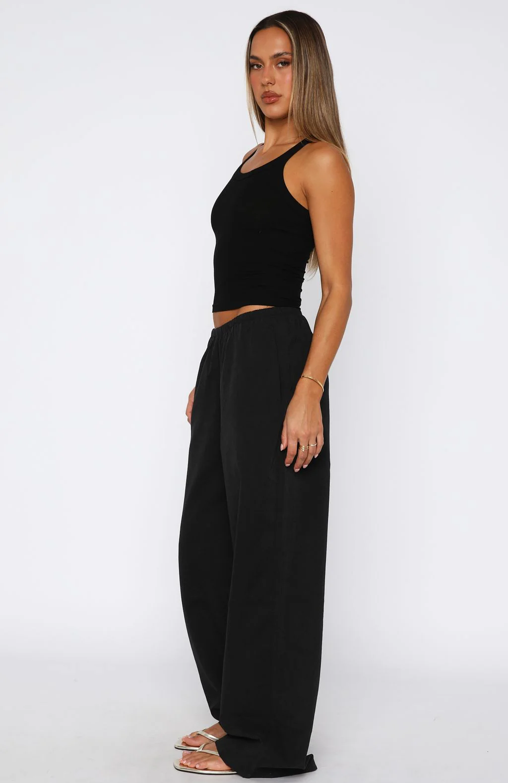 Take A Stance Pants Black - Image 4