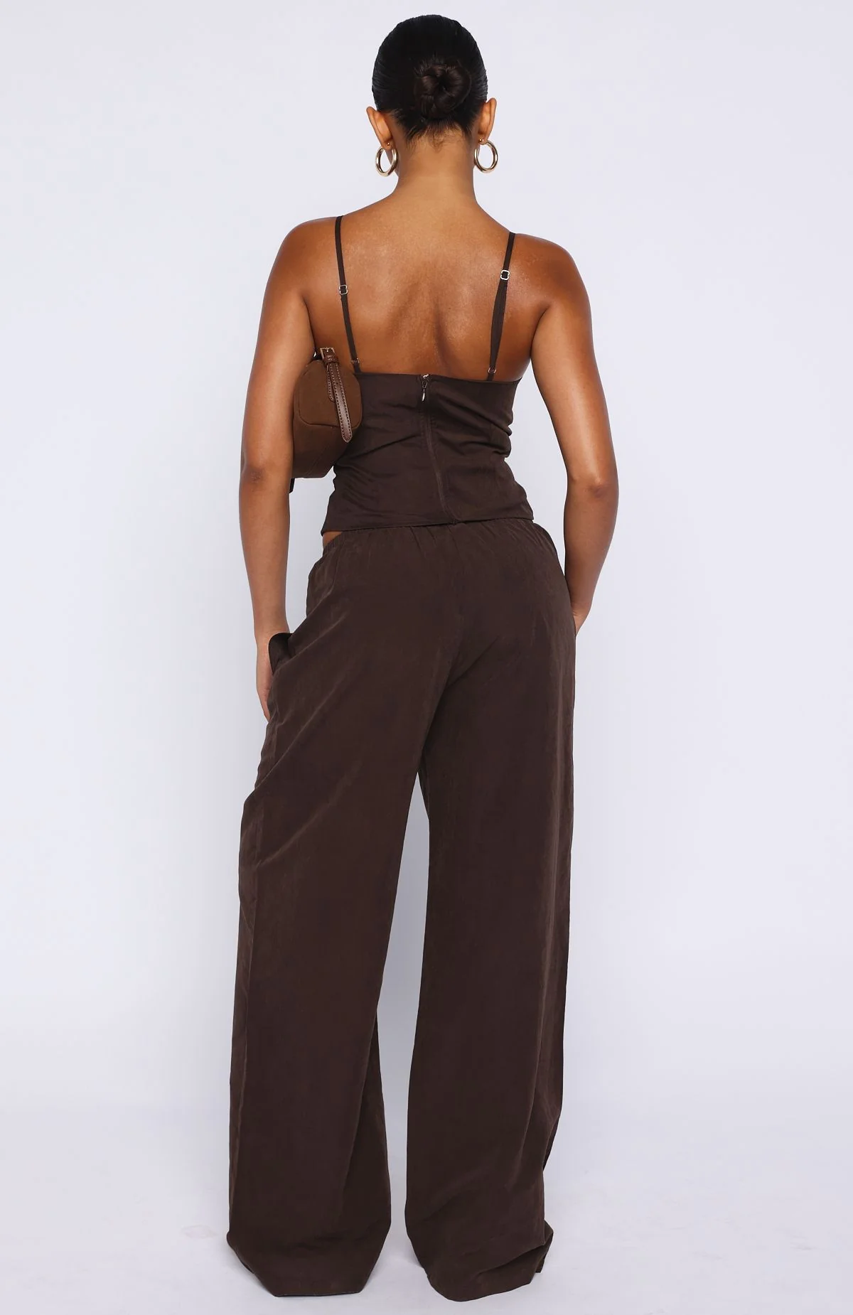Take A Stance Pants Chocolate - Image 4