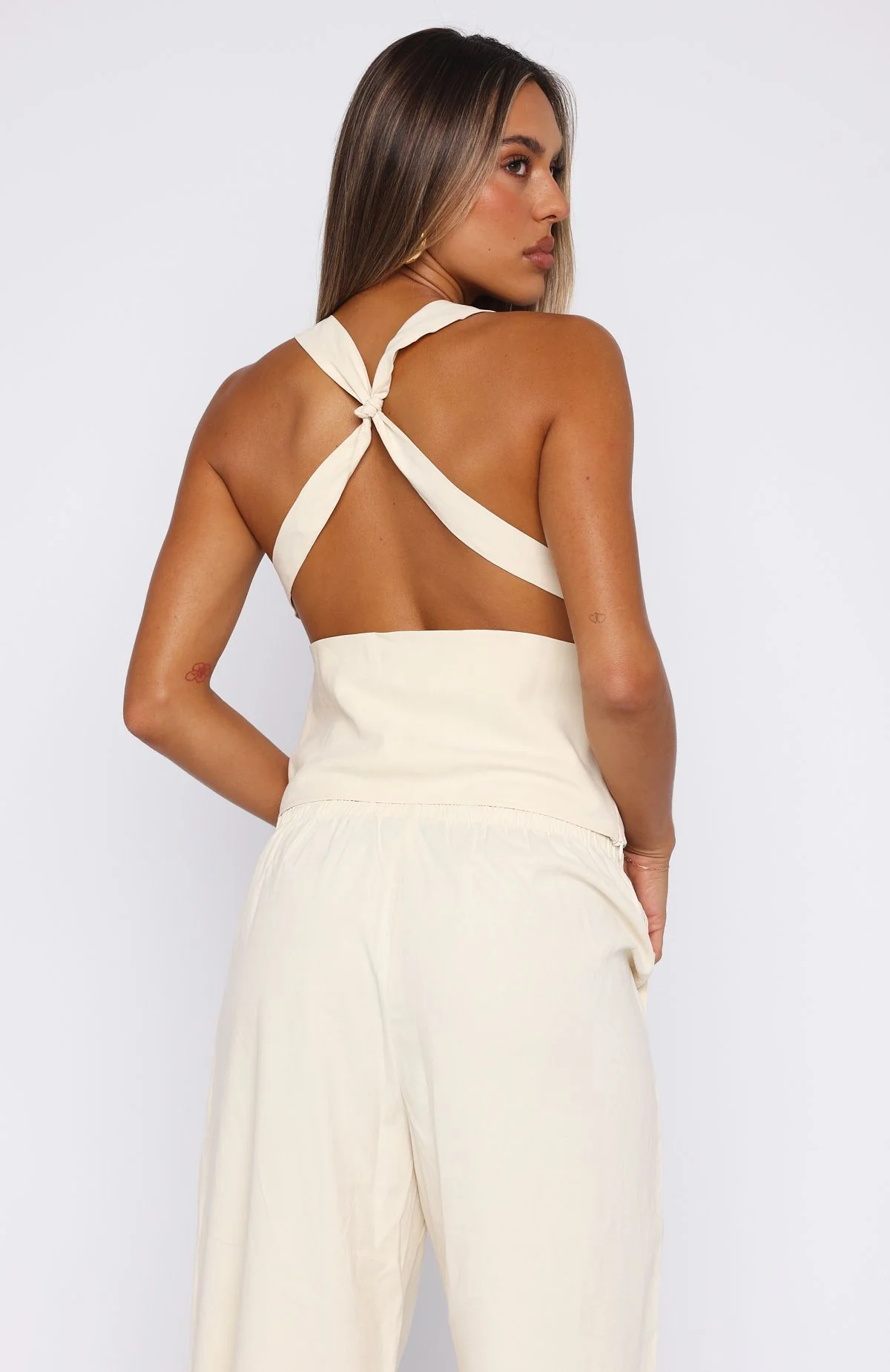 Take A Stance Top Off White - Image 5