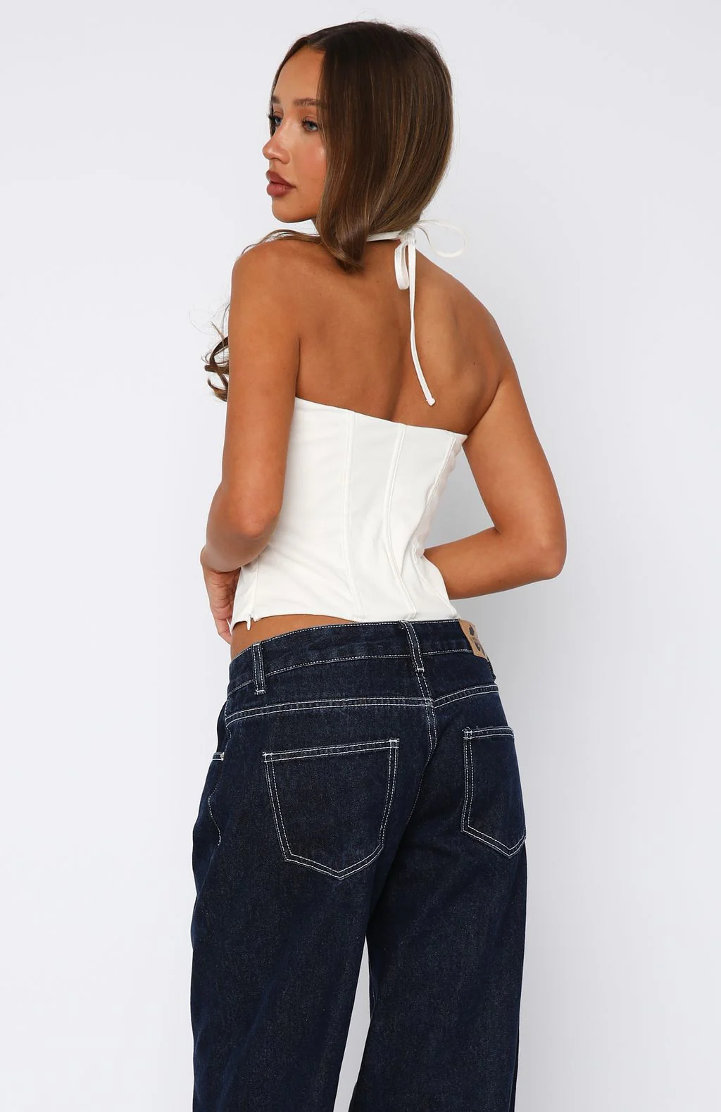 Take Care Bustier White - Image 3
