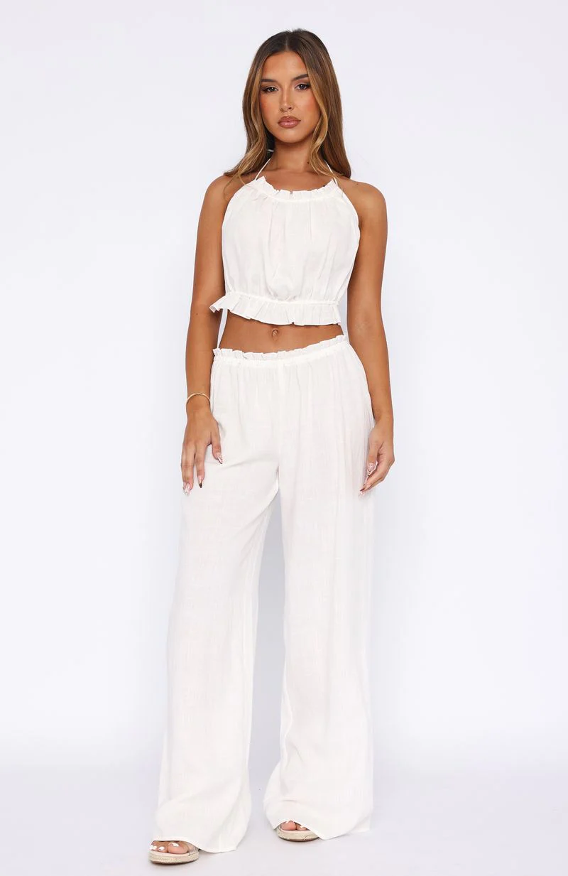 Take Me Away Pant White - Image 2