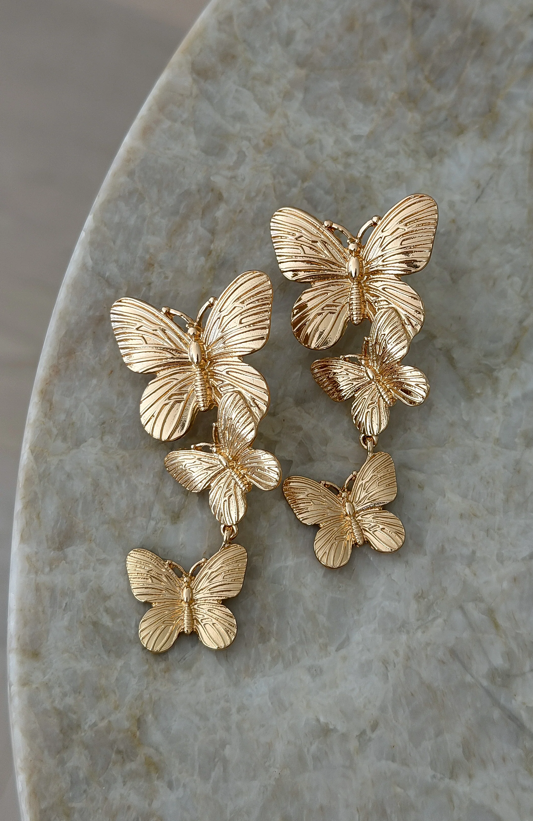 Talita Earrings Gold - Image 2