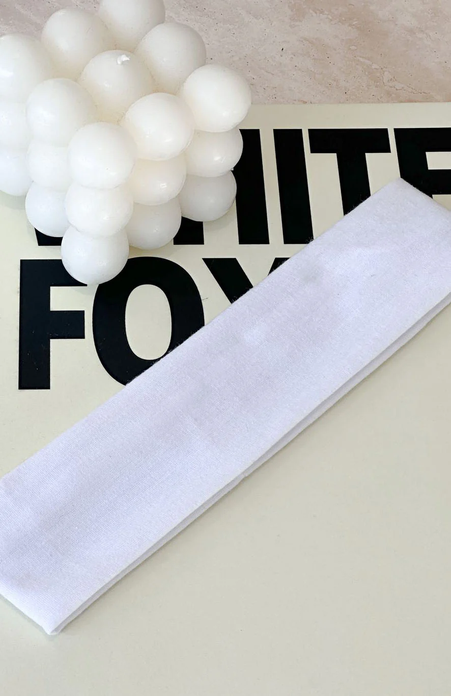Tash Headband White - Image 3