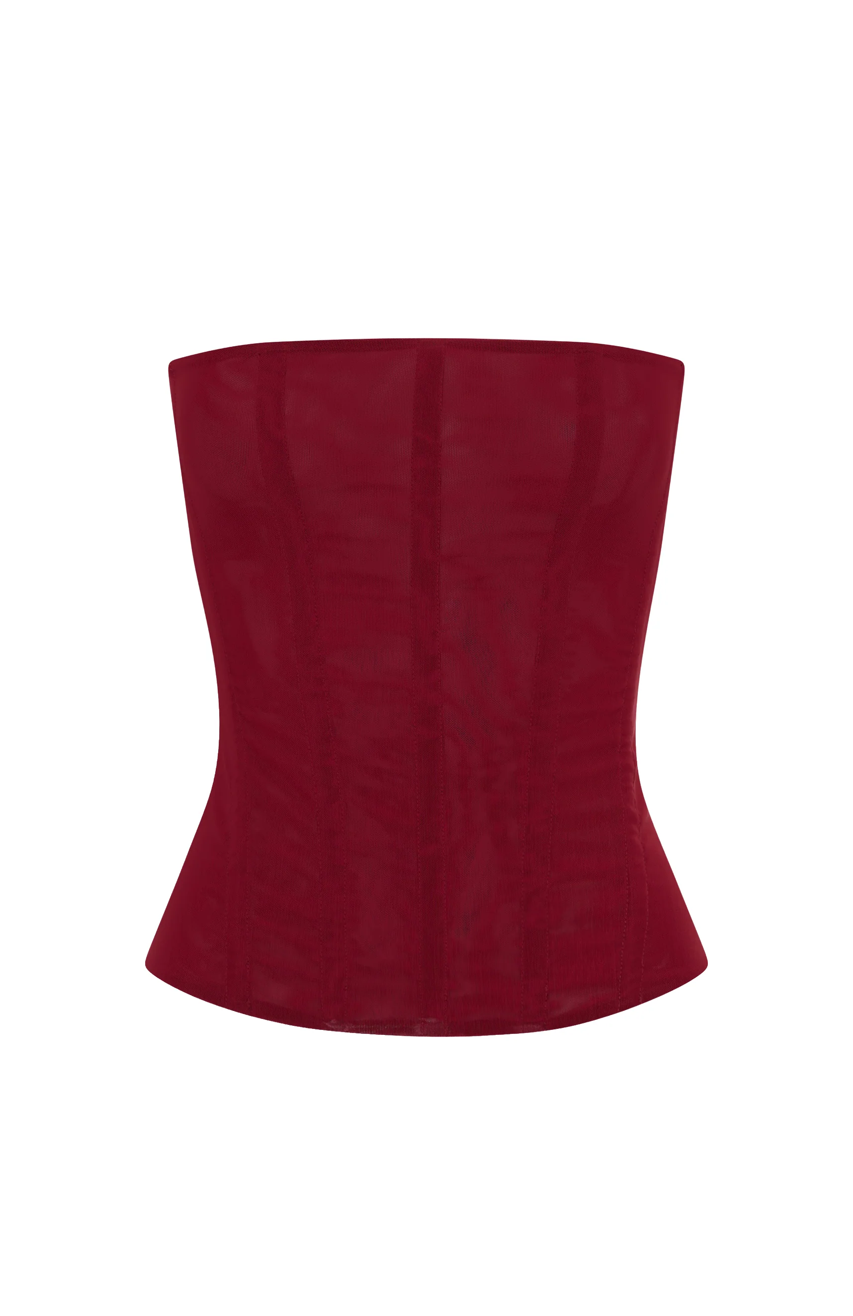 Tell Me A Secret Strapless Bustier Red - Image 5